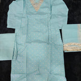 Trendy Chanderi Silk Straight Suit
