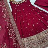 Celebrity Vichitra Silk Fancy Suit