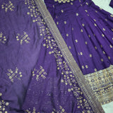 Celebrity Vichitra Silk Fancy Suit