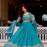 Glamorous Chrunchy Silk Lehenga Choli