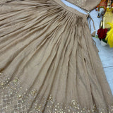 Glamorous Chrunchy Silk Lehenga Choli