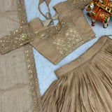 Glamorous Chrunchy Silk Lehenga Choli