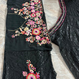Black Luxurious Sequence Lehenga