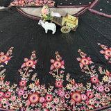 Black Luxurious Sequence Lehenga