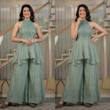 Stylish Fandy Cruch Top Plazzo