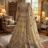 Ravishing Rangoli Silk Embroidered Lehenga