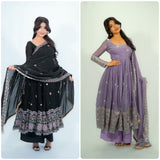 Pretty Fandy Silk Anarkali Suit