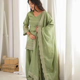 Freshlook Roman Silk Kurta Set