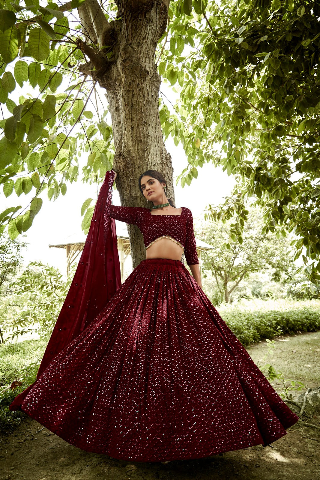 Royal Embroidered Festive Lehenga