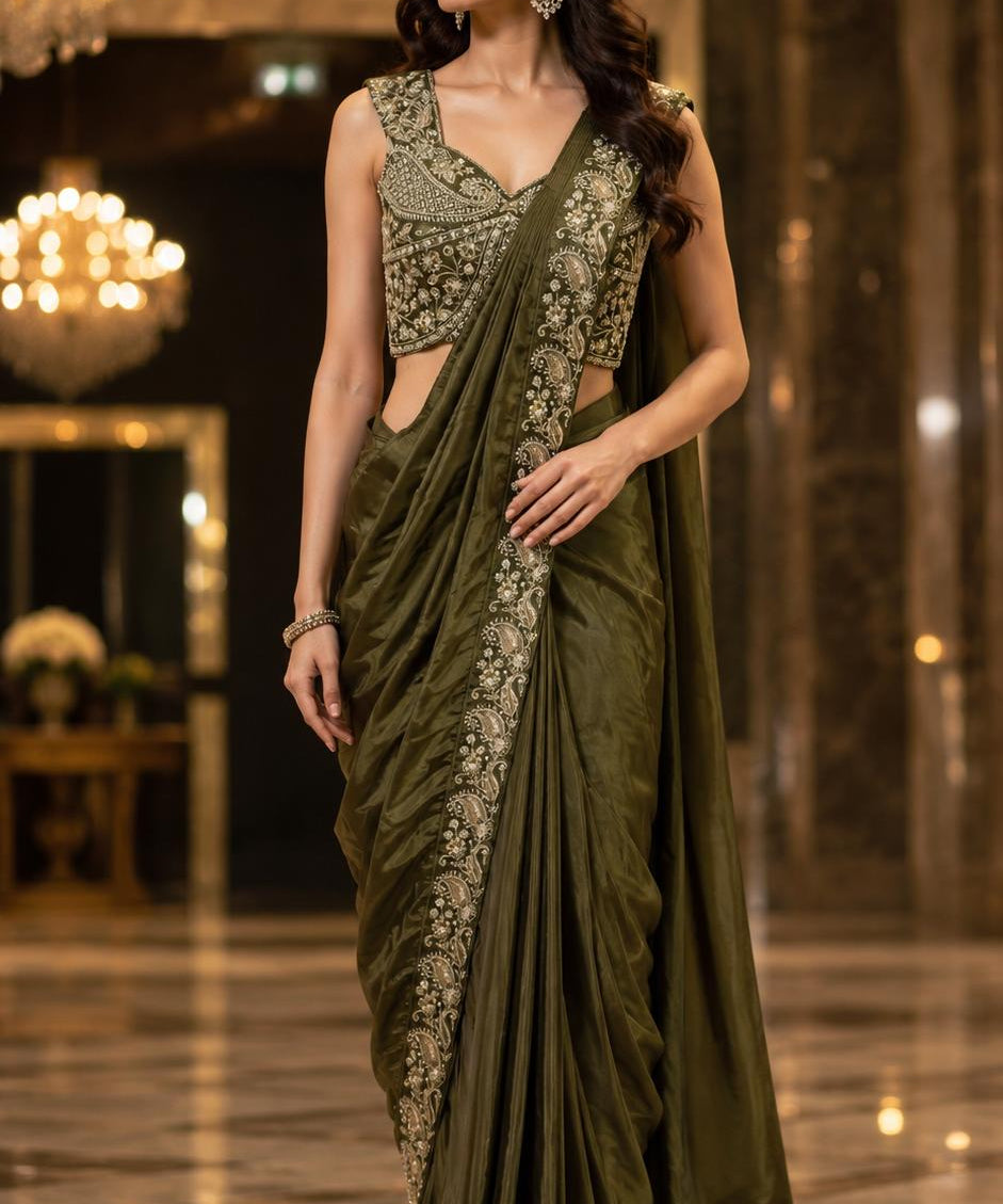 Amoha Bridal Ready To Wear Saree