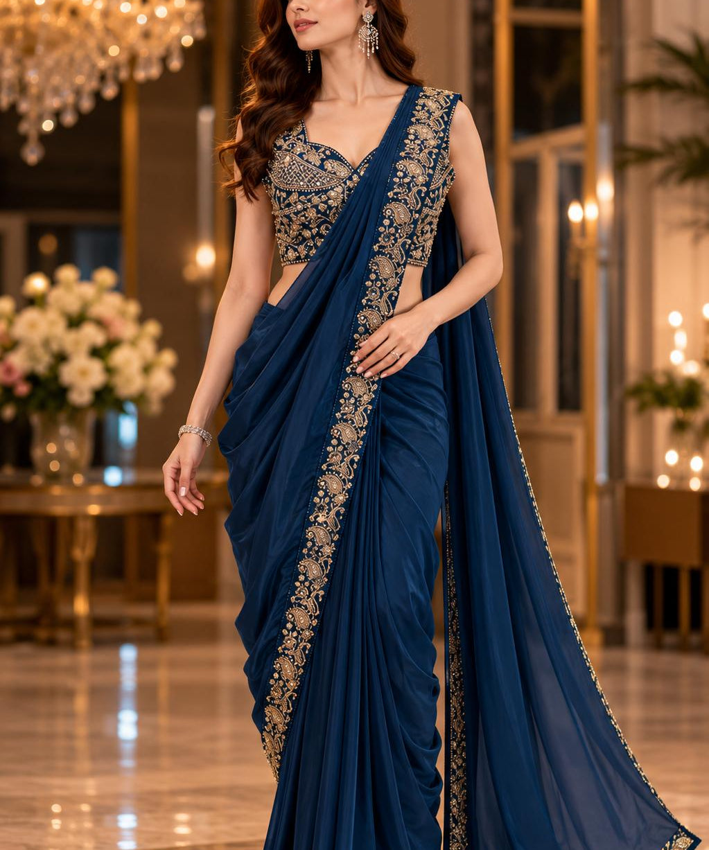 Amoha Bridal Ready To Wear Saree