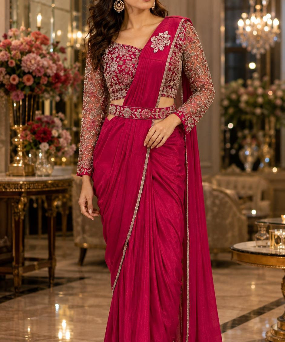 Amoha Bridal Ready To Wear Saree