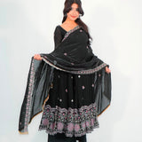 Festive Fandy Silk Anarkali Gown
