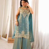 Wedding Special Fendy Silk Suit