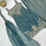 Wedding Special Fendy Silk Suit