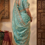 Sachi heavy Space Silk Saree