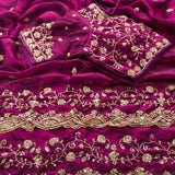 Sachi heavy Space Silk Saree