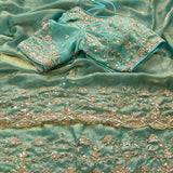 Sachi heavy Space Silk Saree