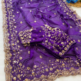 Sachi heavy Space Silk Saree