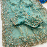 Sachi heavy Space Silk Saree