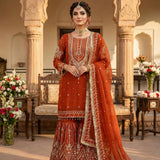 Designer Boutique Top Plazzo Set