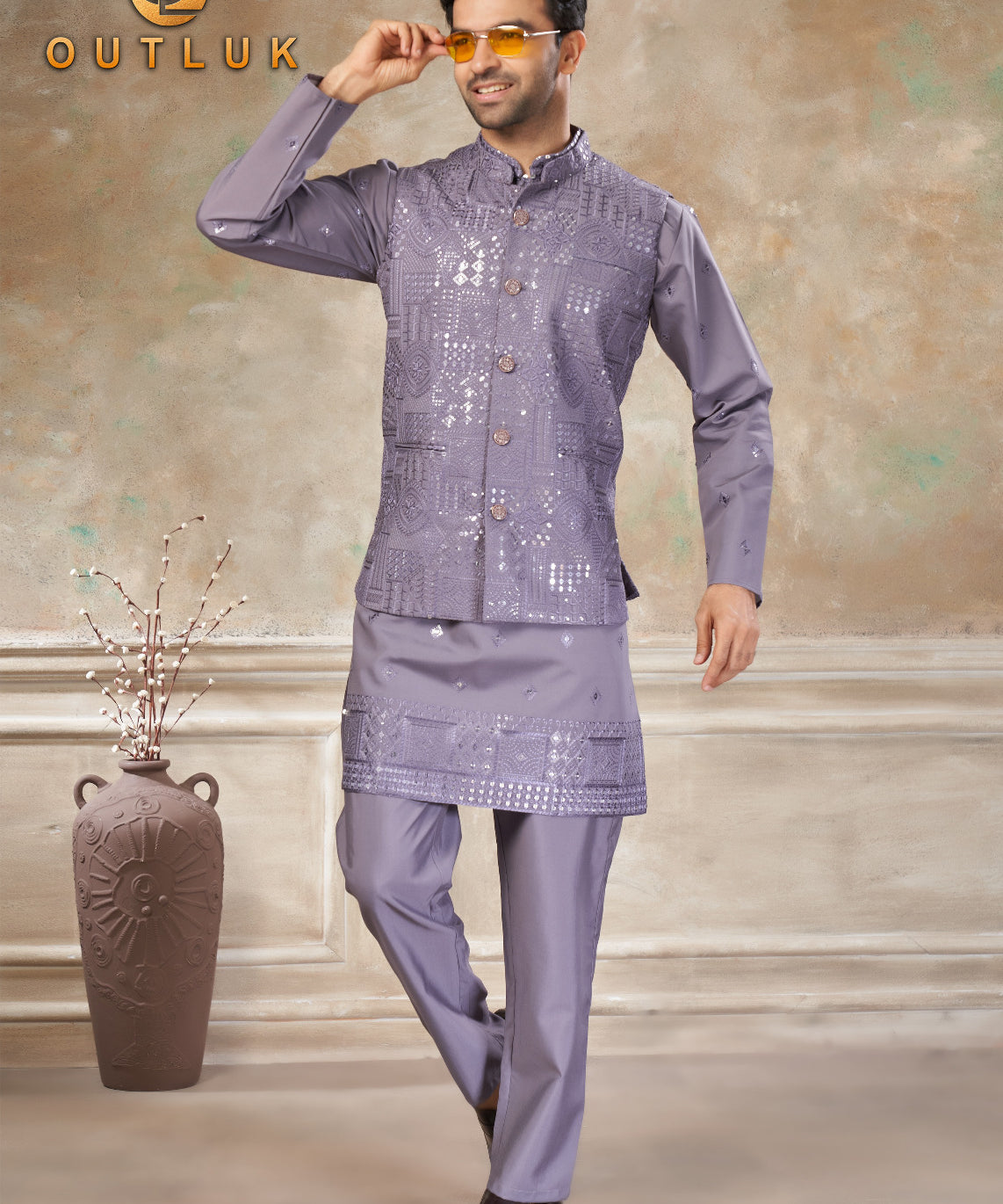 Stunning Men's Indo-western