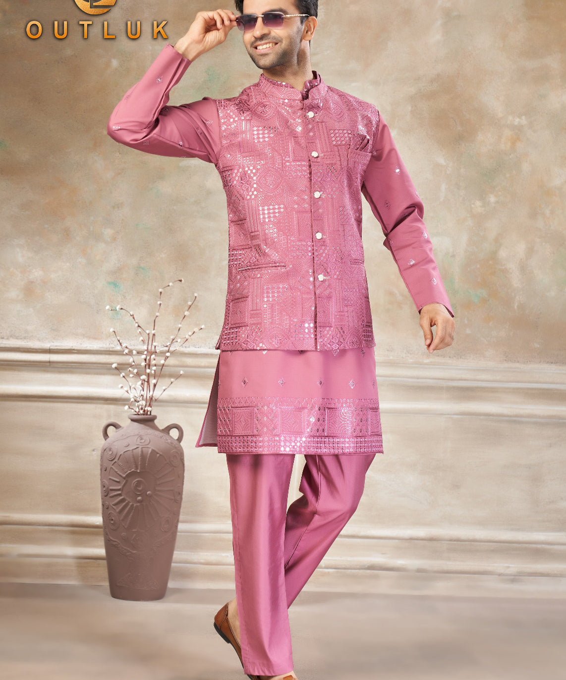 Stunning Men's Indo-western