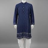 Designer Silk Men's Kurta Set