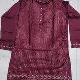 Designer Silk Men's Kurta Set