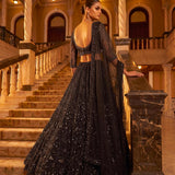 Zed Black Grand Wedding Lehenga