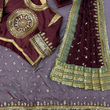 Fashionista Pure Georgette Saree