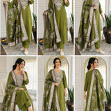 Sonali Georgette Embroidered Suit