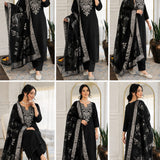 Sonali Georgette Embroidered Suit