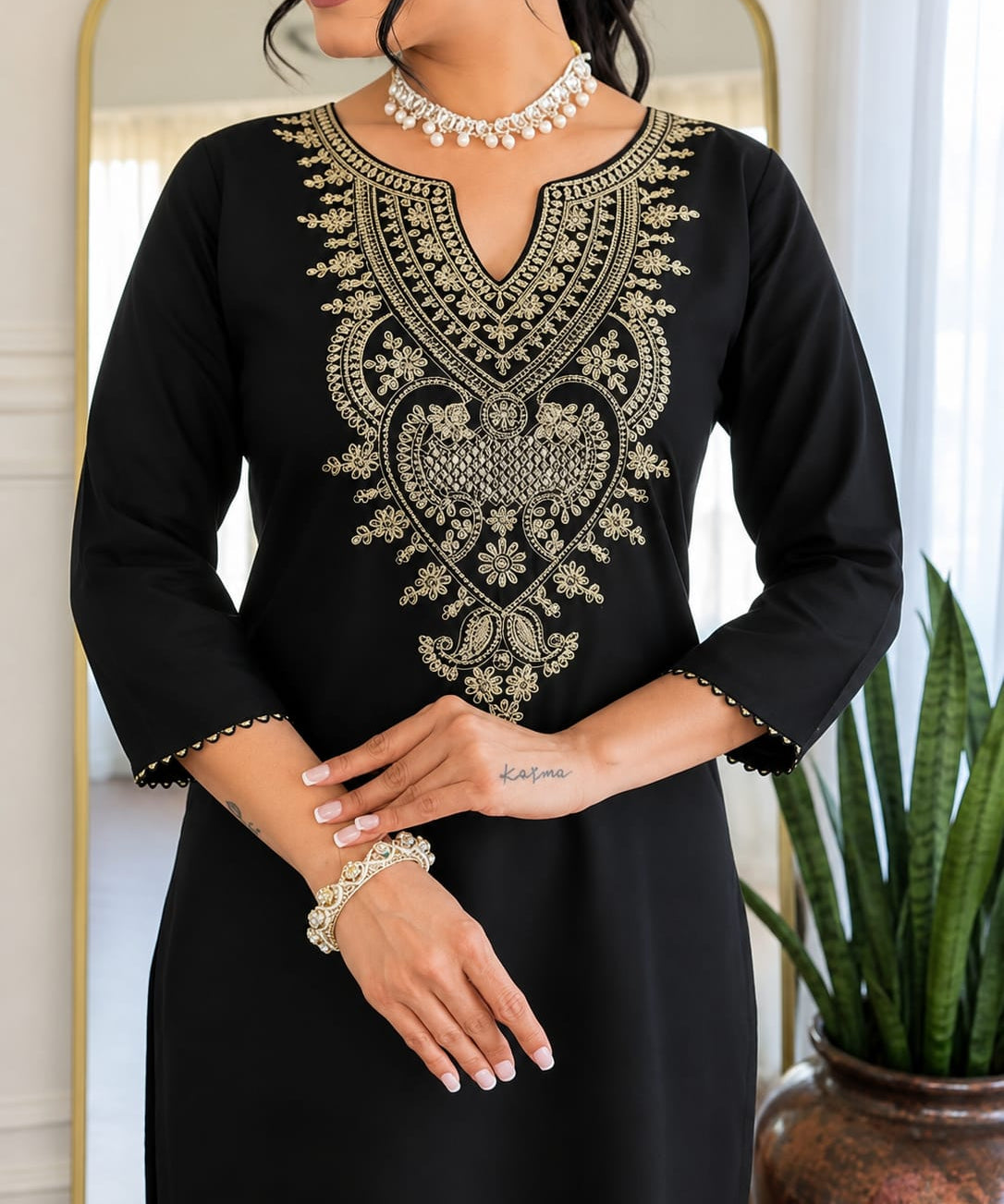 Sonali Georgette Embroidered Suit