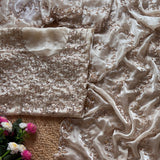 Creamy Georgette Lehenga Saree