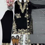 Pakistani Designer Embroidered Suit