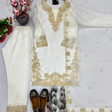 Pakistani Designer Embroidered Suit