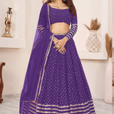 Occasion Special Georgette Lehenga