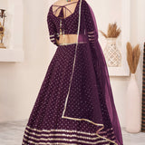 Occasion Special Georgette Lehenga