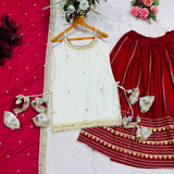 Premium Silk Crop Top Lehenga