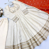 Elegant Lace Work Designer Anarkali