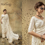 Creamy Georgette Ready Saree