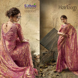 Creamy Georgette Ready Saree