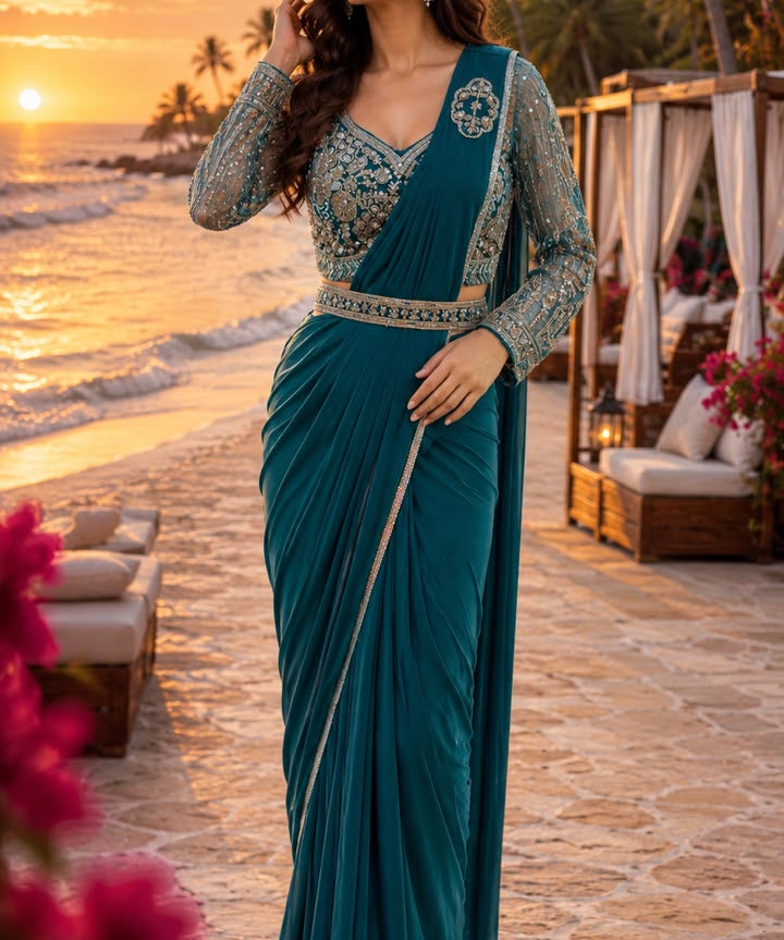 Designer Ready To Wear Saree