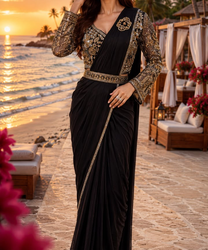 Designer Ready To Wear Saree