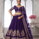 Stunning Art Silk Bridal Lehenga