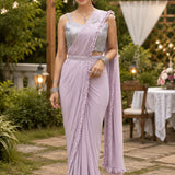 PRESENT NEW  PREMIUM LYCRA SAREE