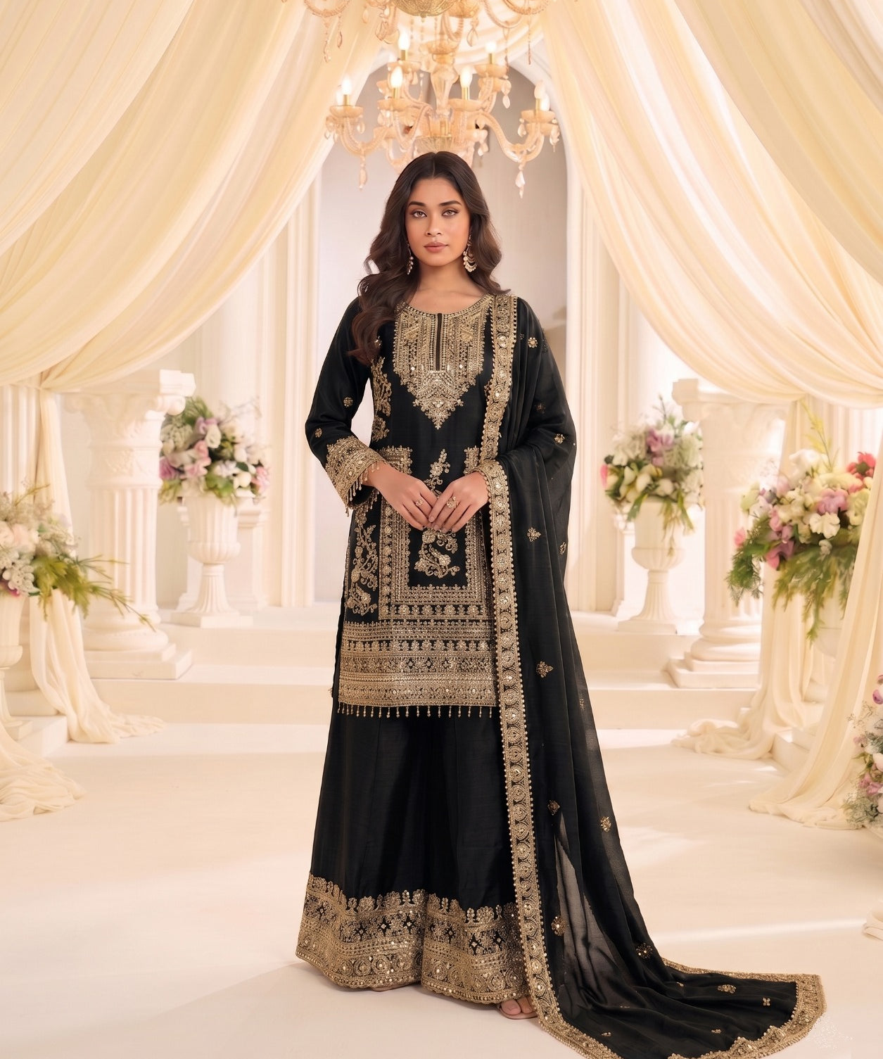 PRESENT NEW COLLECTION GOWN