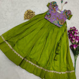 Traditional Banglori Silk Kids