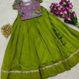 Traditional Banglori Silk Kids